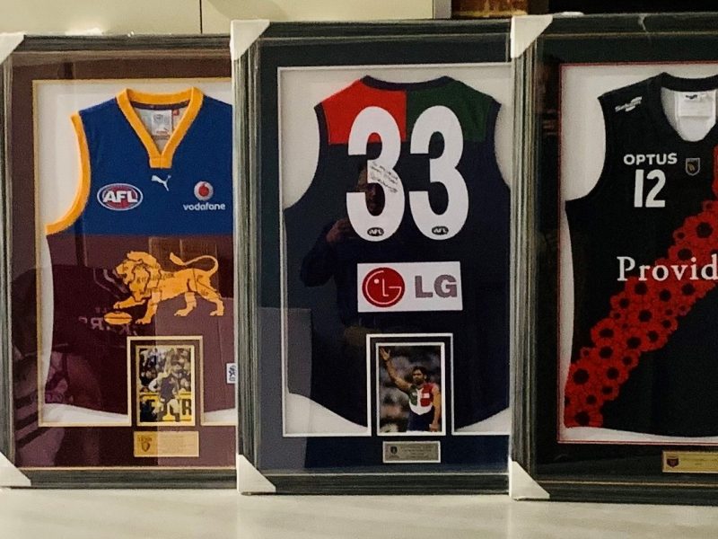 AFL Guernsey Display Frames - All Teams Available